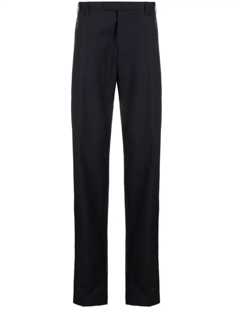 Karl Lagerfeld Fly straight-leg trousers - Blue Cover