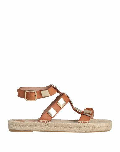 Kanna Woman Espadrilles Camel Bovine leather Cover