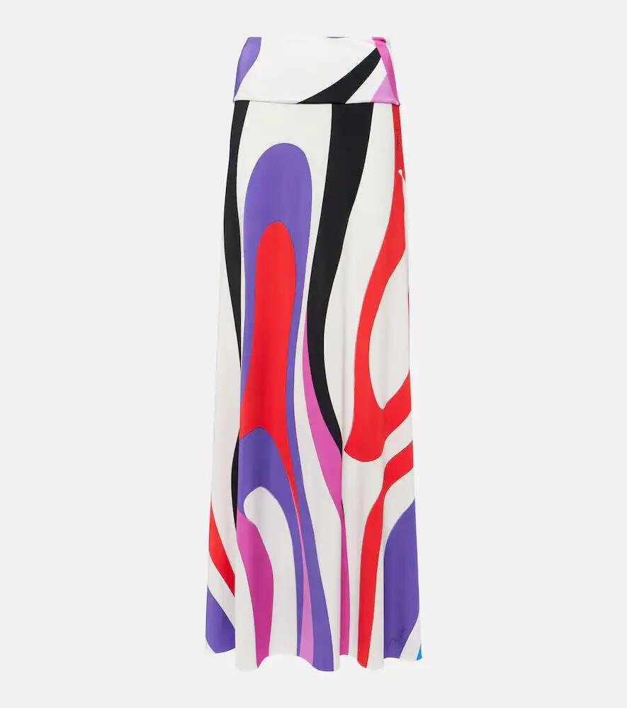 Pucci Marmo jersey maxi skirt Cover