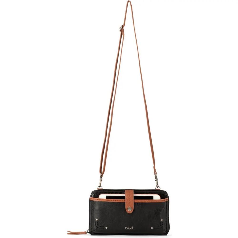 The Sak Iris Smartphone Crossbody in Black Onyx Cover