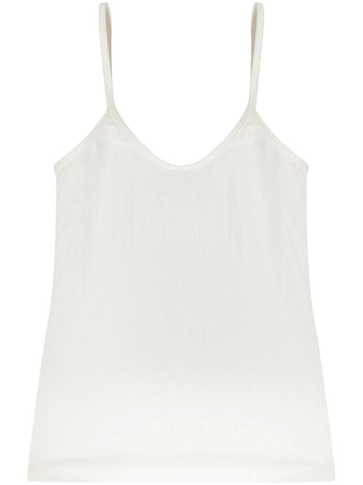 DSQUARED2 logo-print tank top - White Cover