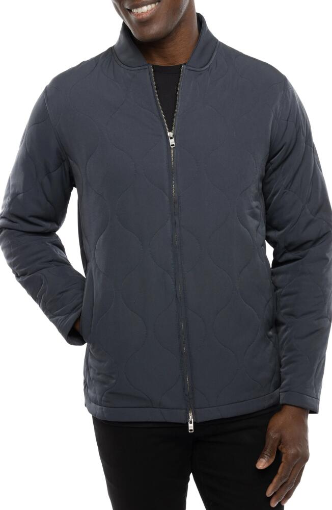 TravisMathew Come What May Quilted Jacket in Ebony Cover