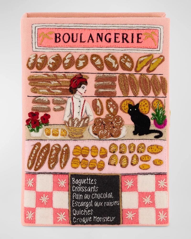 Olympia Le-Tan Boulangerie Book Clutch Bag Cover