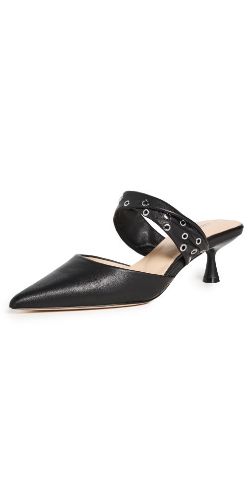 L'AGENCE Chloe III Pumps Black Leather Cover