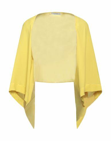 Fly Girl Woman Shrug Yellow Polyester Cover