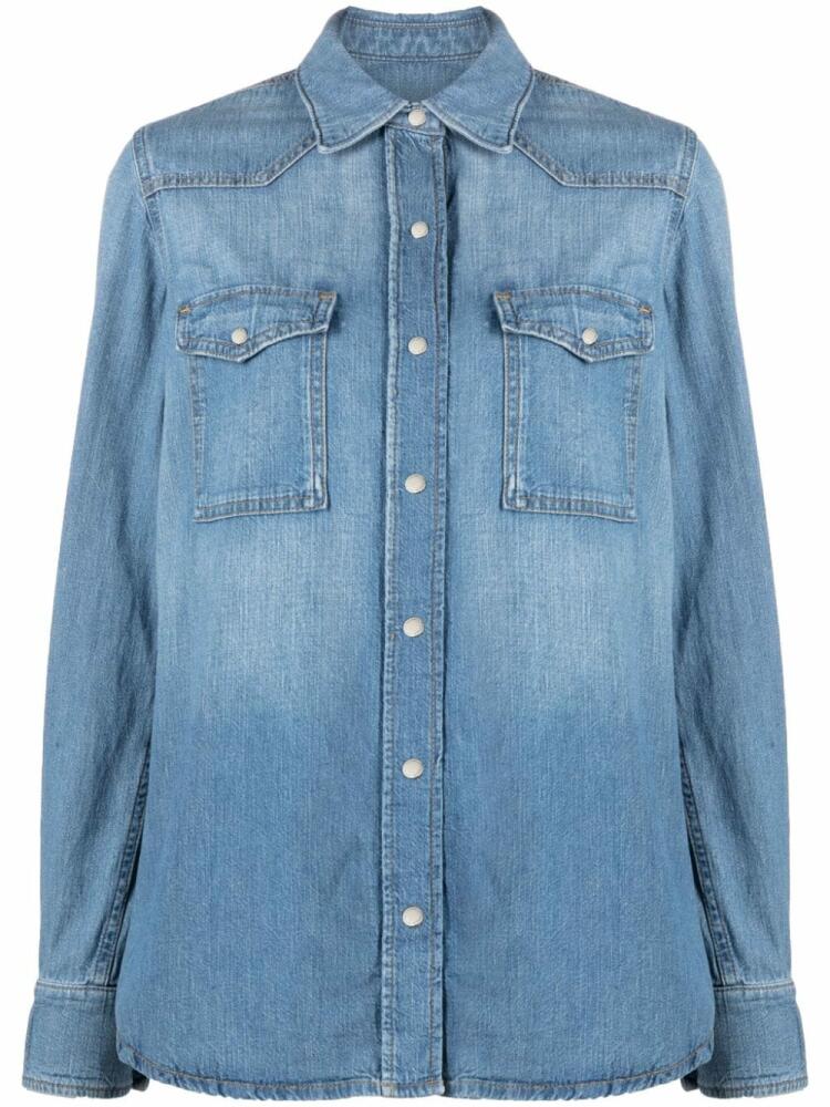 7 For All Mankind Emilia denim shirt - Blue Cover