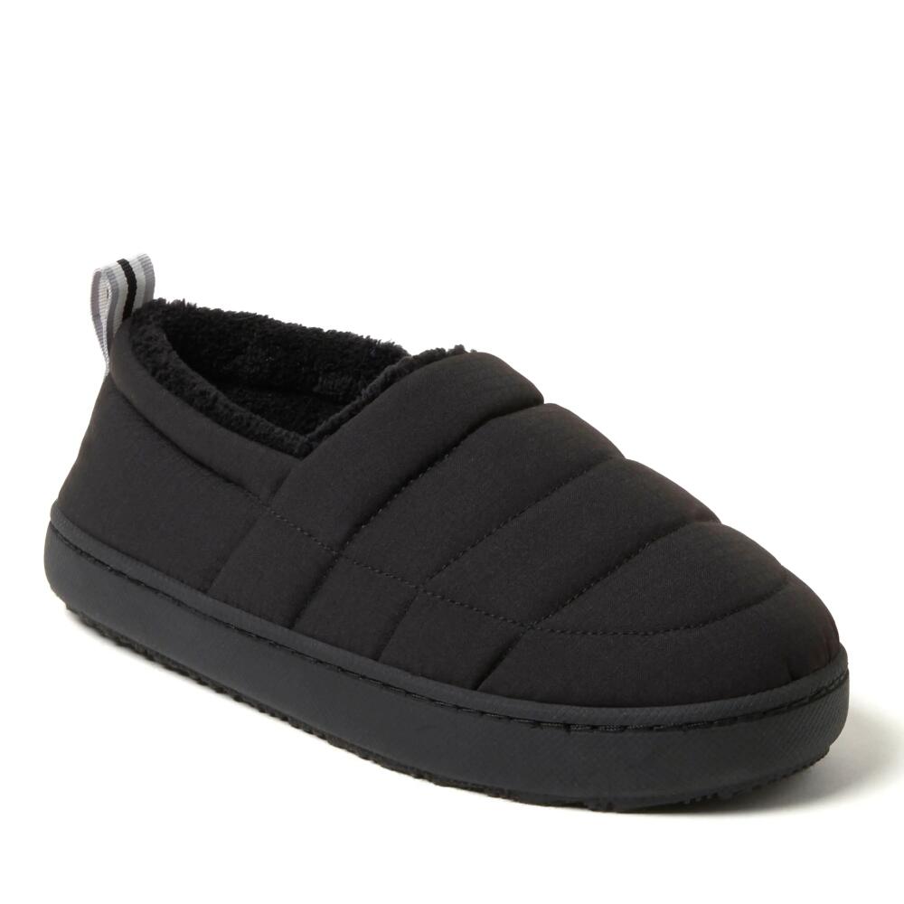 DEARFOAMS Fern Ripstop Closed Back Slipper in Black Cover