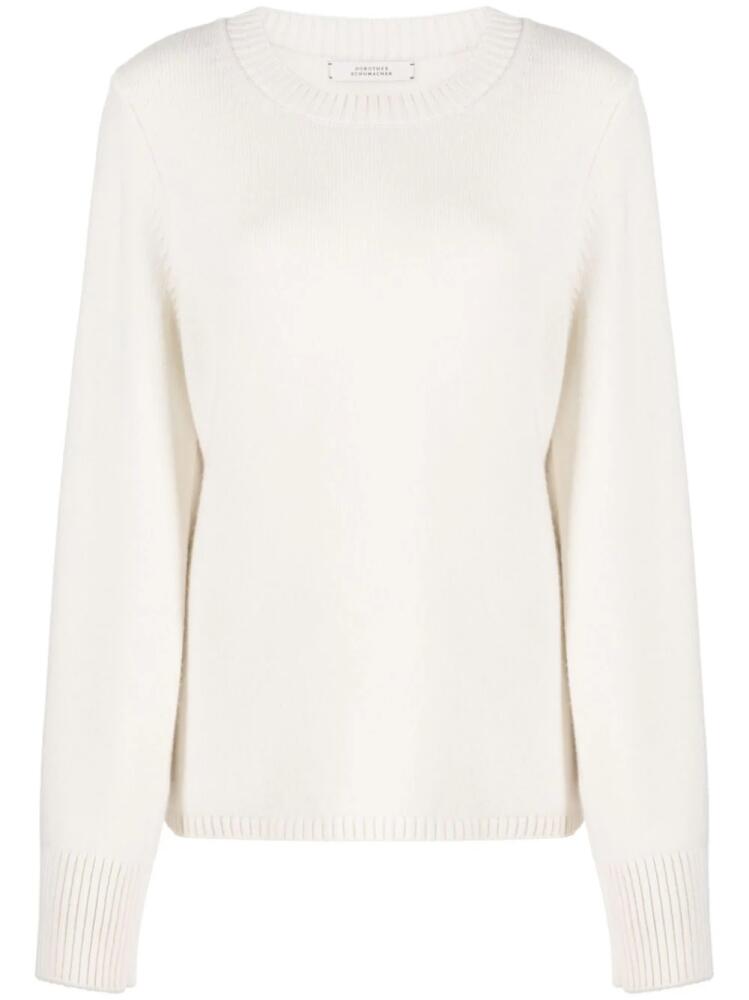 Dorothee Schumacher crew-neck cashmere jumper - Neutrals Cover