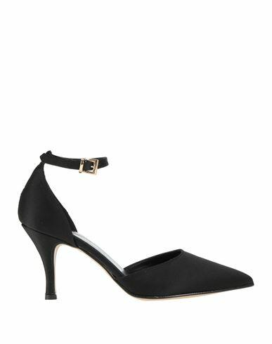 Divine Follie Woman Pumps Black Textile fibers Cover