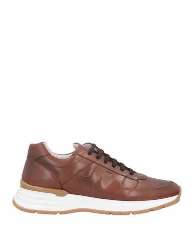 Tf Sport Man Sneakers Brown Calfskin Cover