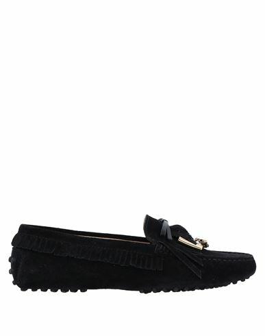 Tod's Woman Loafers Black Soft Leather Cover