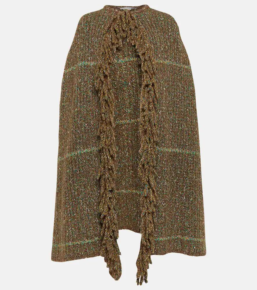 Stella McCartney Fringed poncho Cover