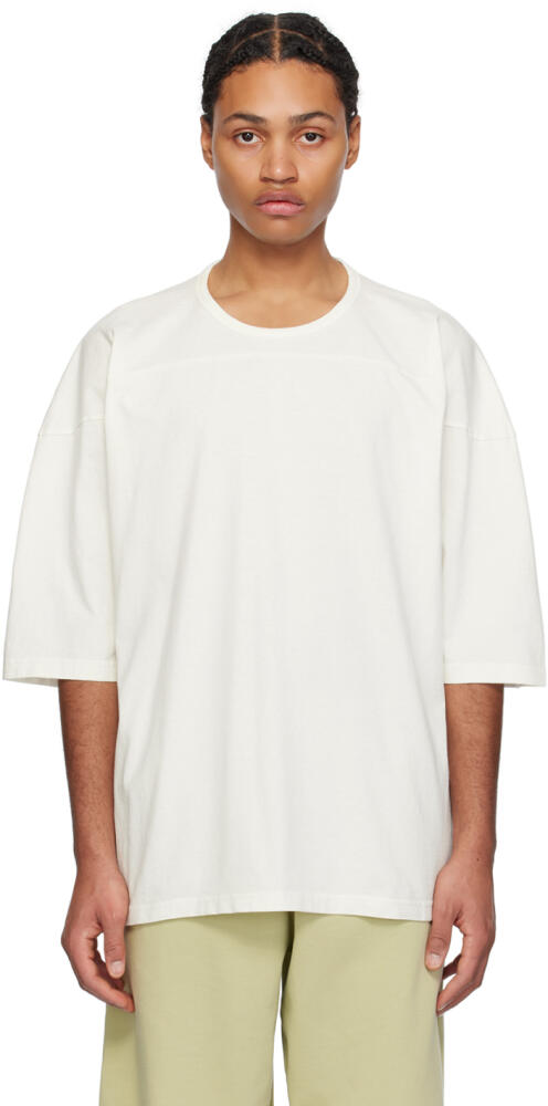 MM6 Maison Margiela White Dropped Shoulder T-Shirt Cover