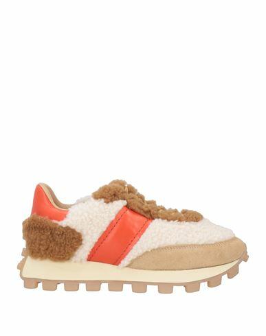 Tod's Woman Sneakers Sand Shearling Cover