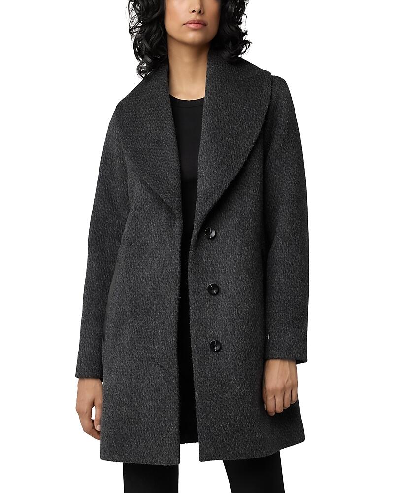 Soia & Kyo Lolli Single Breasted Shawl Collar Coat Cover