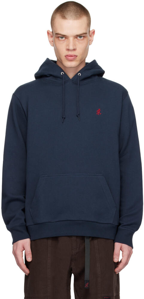 Gramicci Navy One Point Hoodie Cover