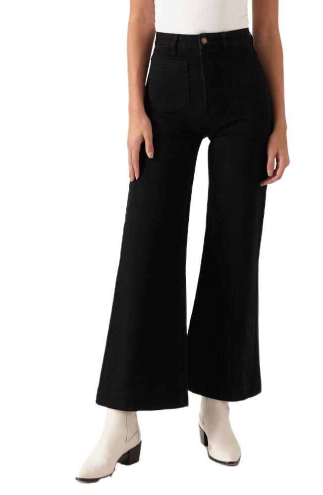 Rolla's Sailor Jeans in Rinse Black Cover