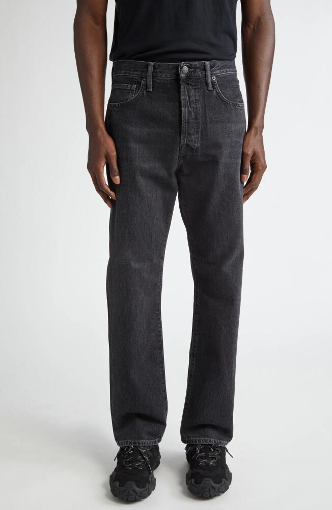 Acne Studios 1996 Regular Fit Jeans in Black Cover