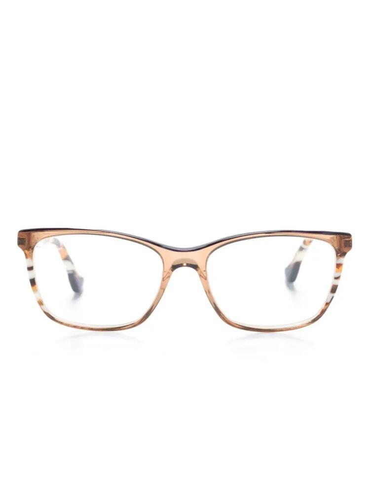 Etnia Barcelona Constanza wayfarer-frame glasses - Brown Cover