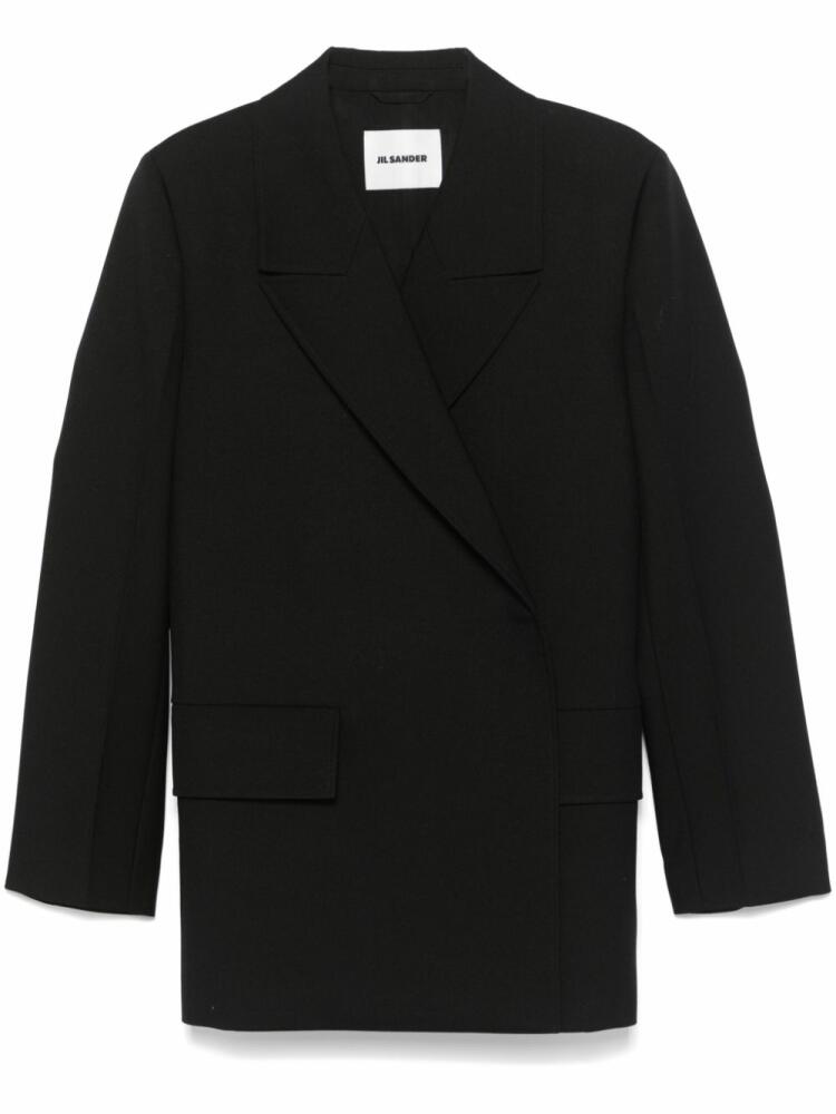 Jil Sander pleated blazer - Black Cover