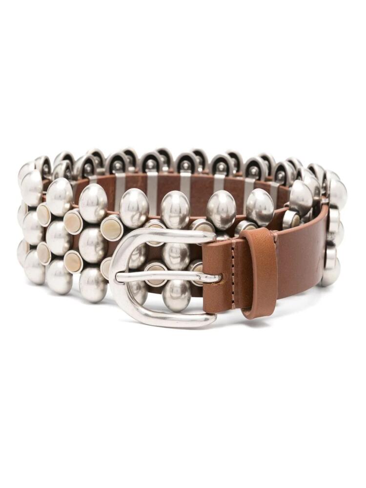 ISABEL MARANT Varana belt - Brown Cover