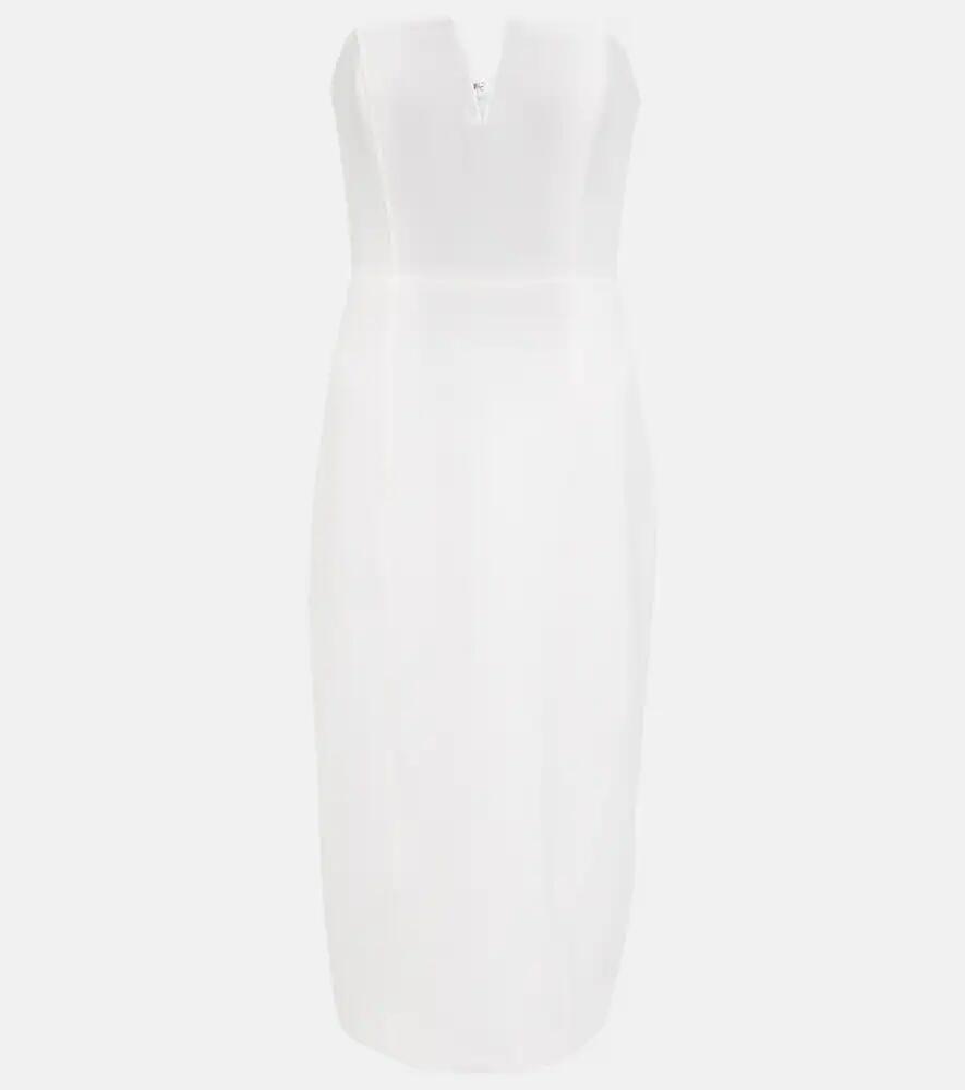 Veronica Beard Nabi strapless midi dress Cover