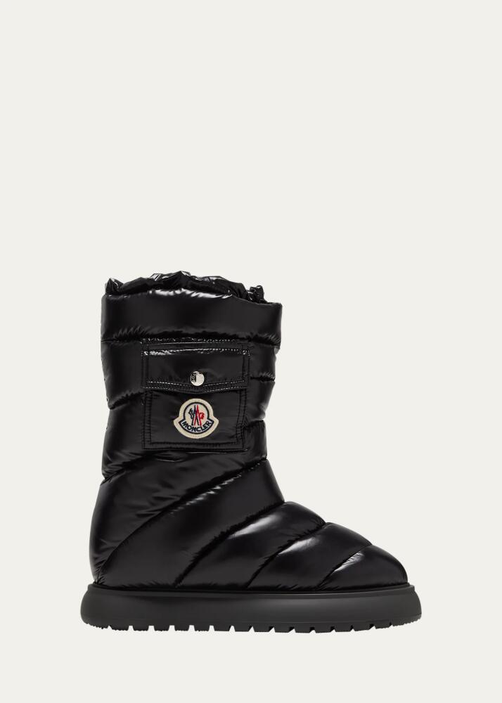 Moncler Gaia Quilted Nylon Pocket Snow Boots Cover