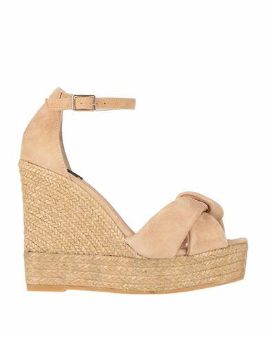 Gaimo Woman Espadrilles Sand Soft Leather Cover