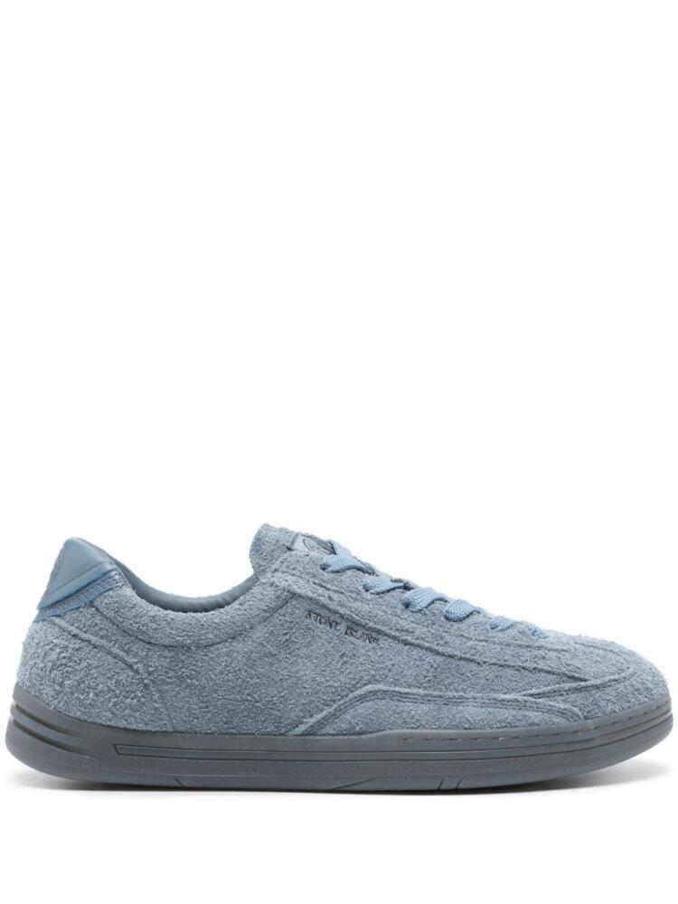 Stone Island Rock suede sneakers - Blue Cover