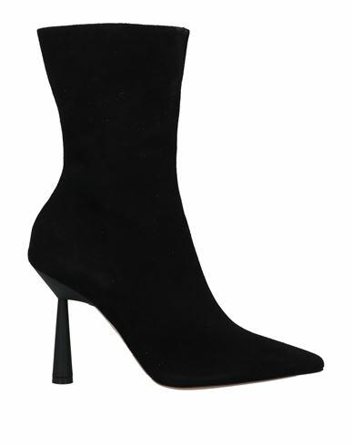 Gia / Rhw Woman Ankle boots Black Soft Leather Cover