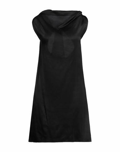 Mm6 Maison Margiela Woman Mini dress Black Viscose Cover