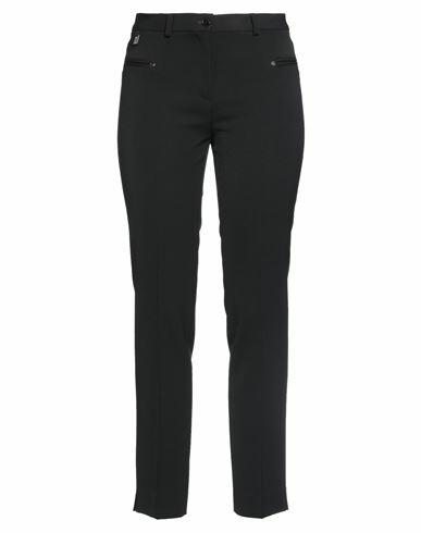 Emisphere Woman Pants Black Polyester, Virgin Wool, Elastane Cover