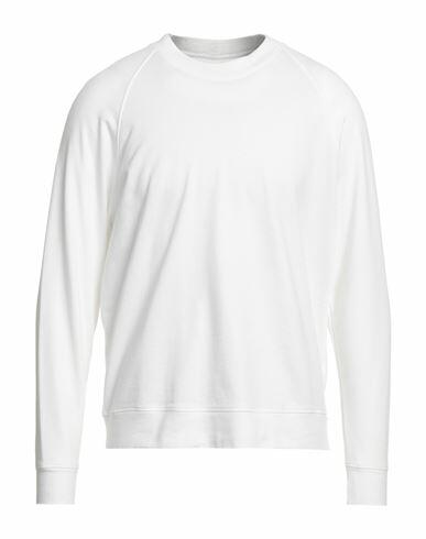 Majestic Filatures Man Sweatshirt White Cotton Cover