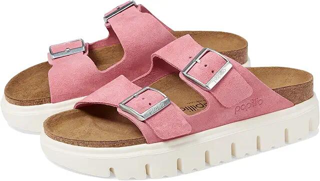 Birkenstock Papillio by Birkenstock Arizona Chunky Platform Sandal (Candy Pink) Women's Sandals Cover