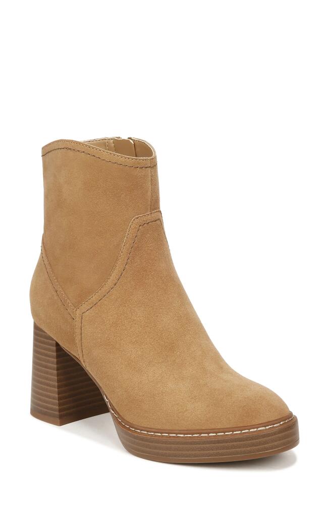 Naturalizer Orlean Bootie in Golden Caramel Suede Cover