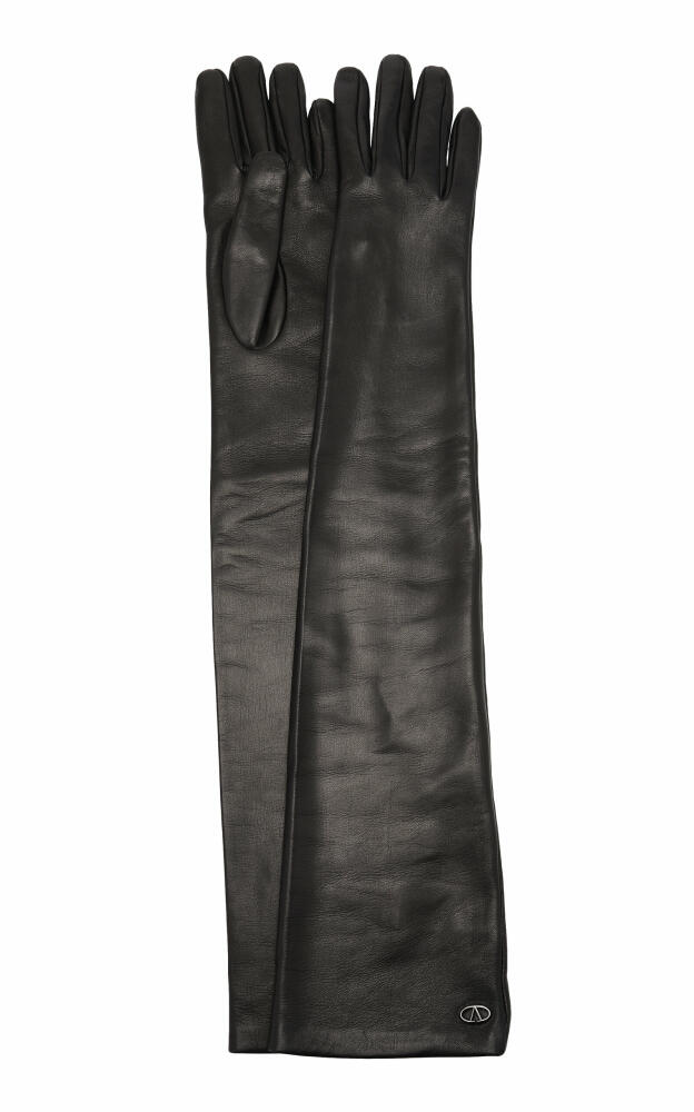 Valentino Garavani - The Bold Edition Long Leather Gloves - Black Cover