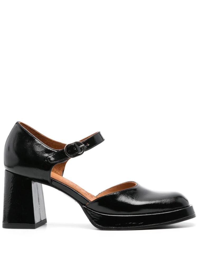 Chie Mihara Kante 65mm leather pumps - Black Cover