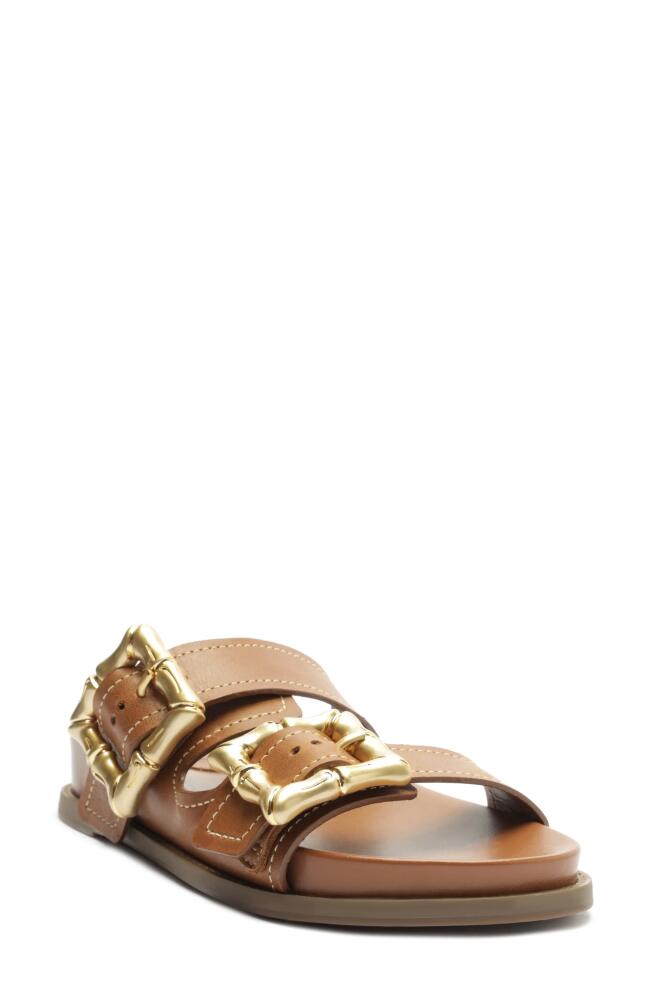 Schutz Enola Slide Sandal in New Wood Cover