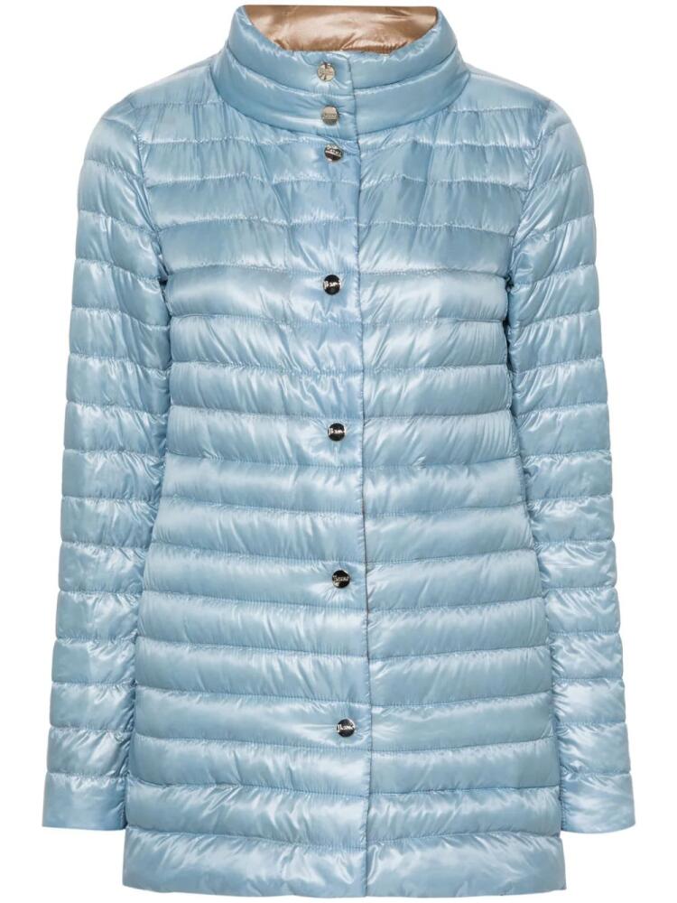 Herno quilted reversible jacket - Blue Cover