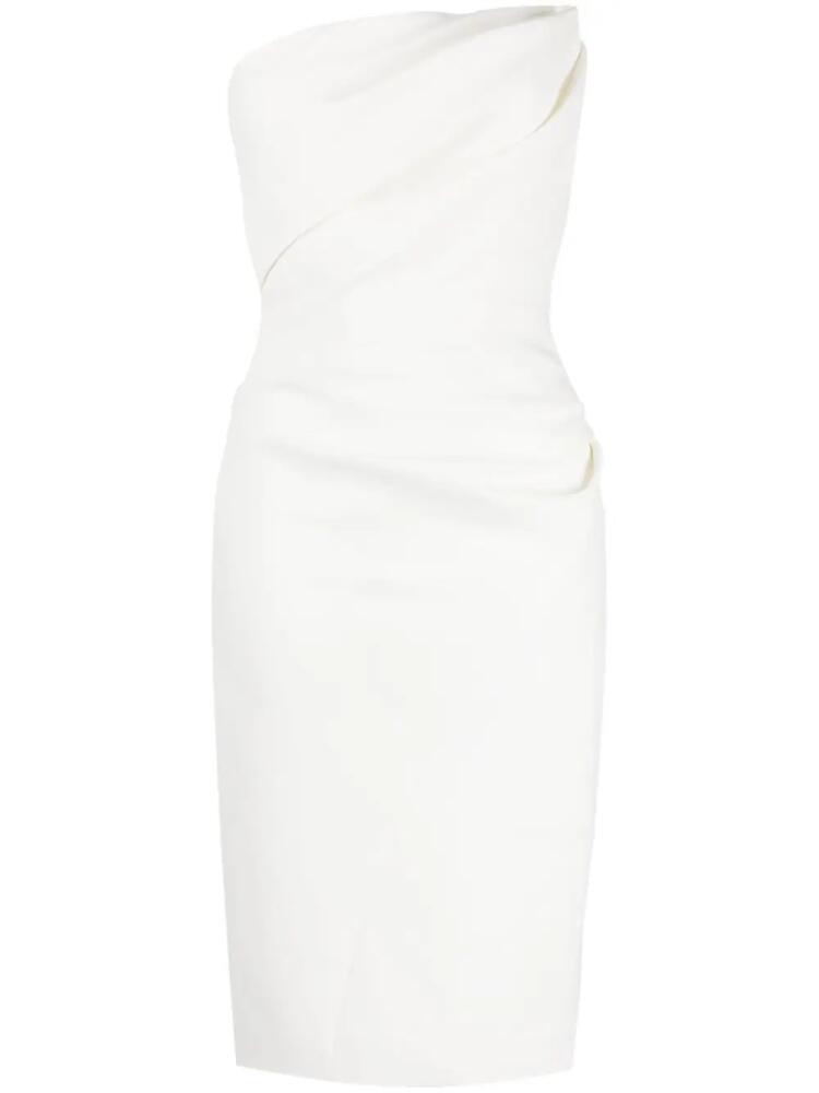 Maticevski draped bodice dress - White Cover