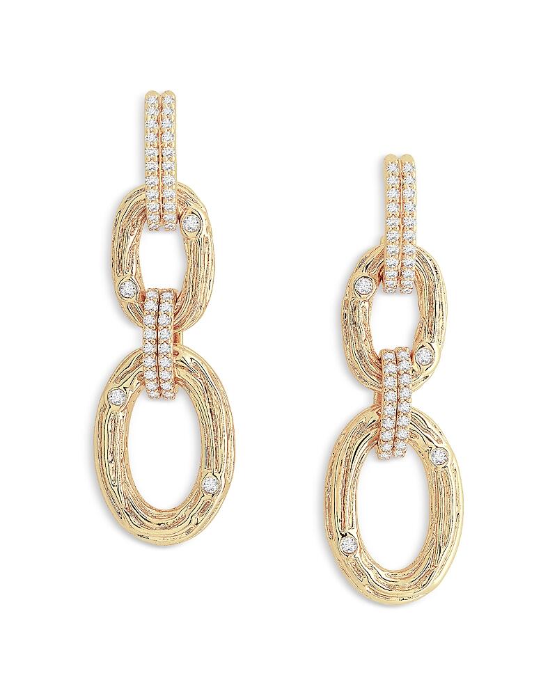 Anabel Aram Enchanted Forest Chain Earrings in 18K Gold Plated Cover