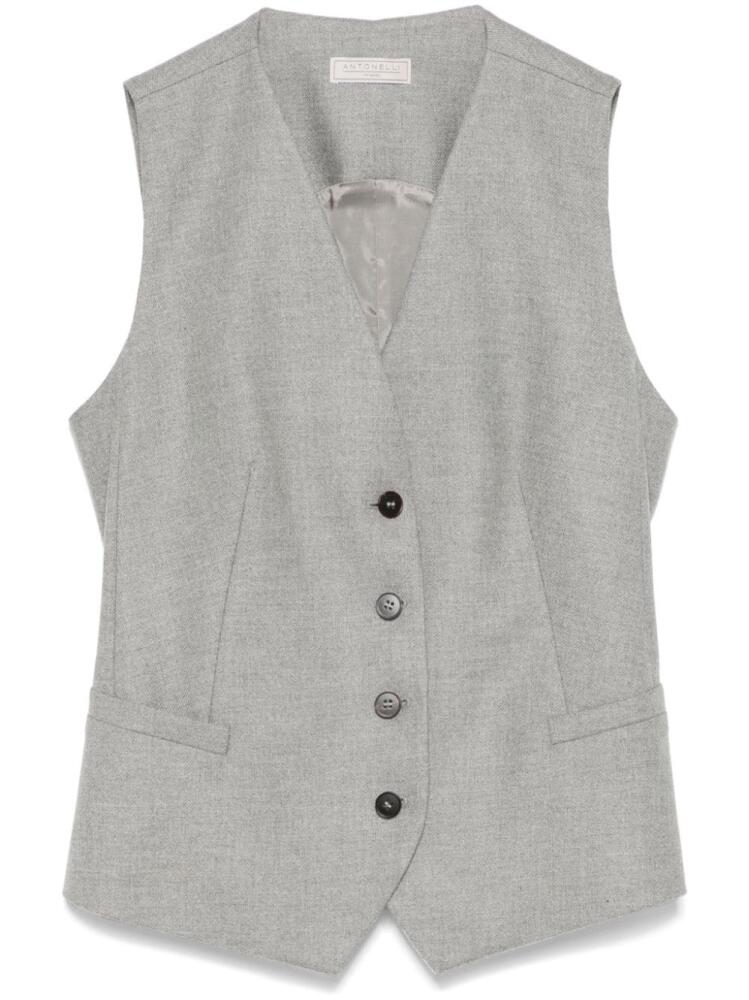 Antonelli Fiumicino gilet - Grey Cover