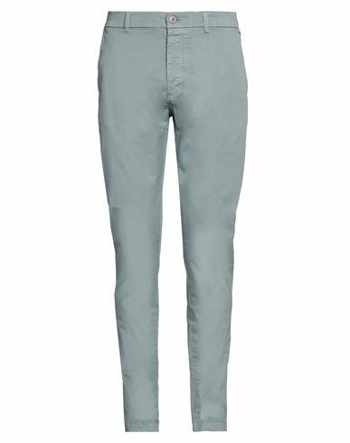 Avignon Man Pants Sky blue Cotton, Elastane Cover