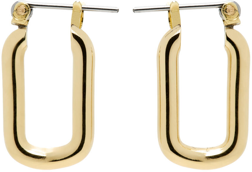 Laura Lombardi Gold Cresca Hoop Earrings Cover