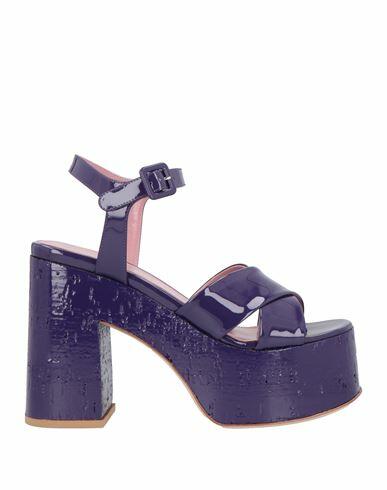 Haus Of Honey Woman Sandals Purple Soft Leather Cover