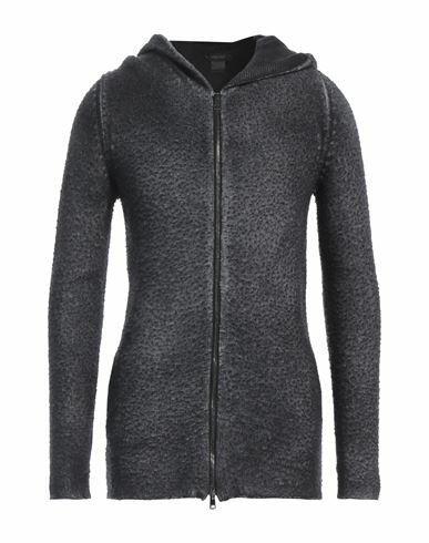 Avant Toi Man Cardigan Steel grey Merino Wool, Cashmere Cover