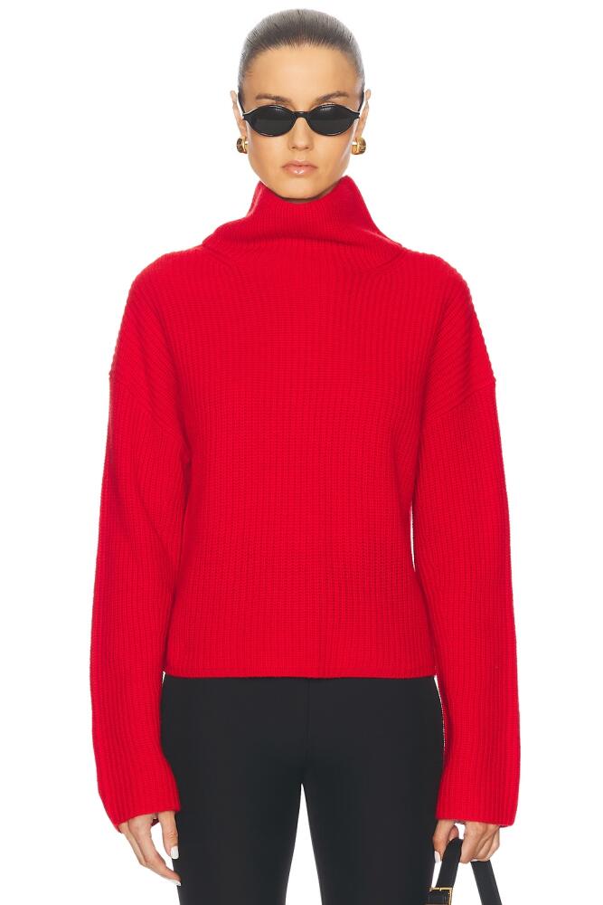 Polo Ralph Lauren Long Sleeve Turtleneck Sweater in Red Cover