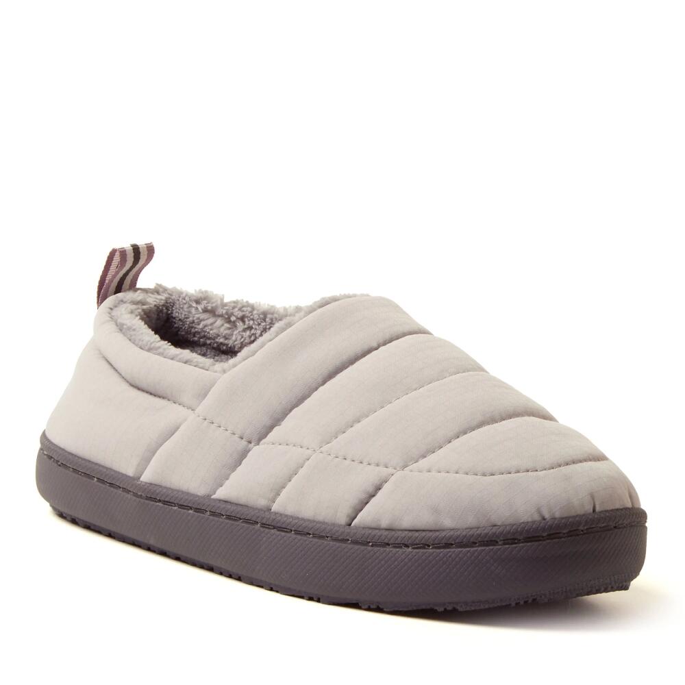 DEARFOAMS Fern Ripstop Closed Back Slipper in Grey Cover