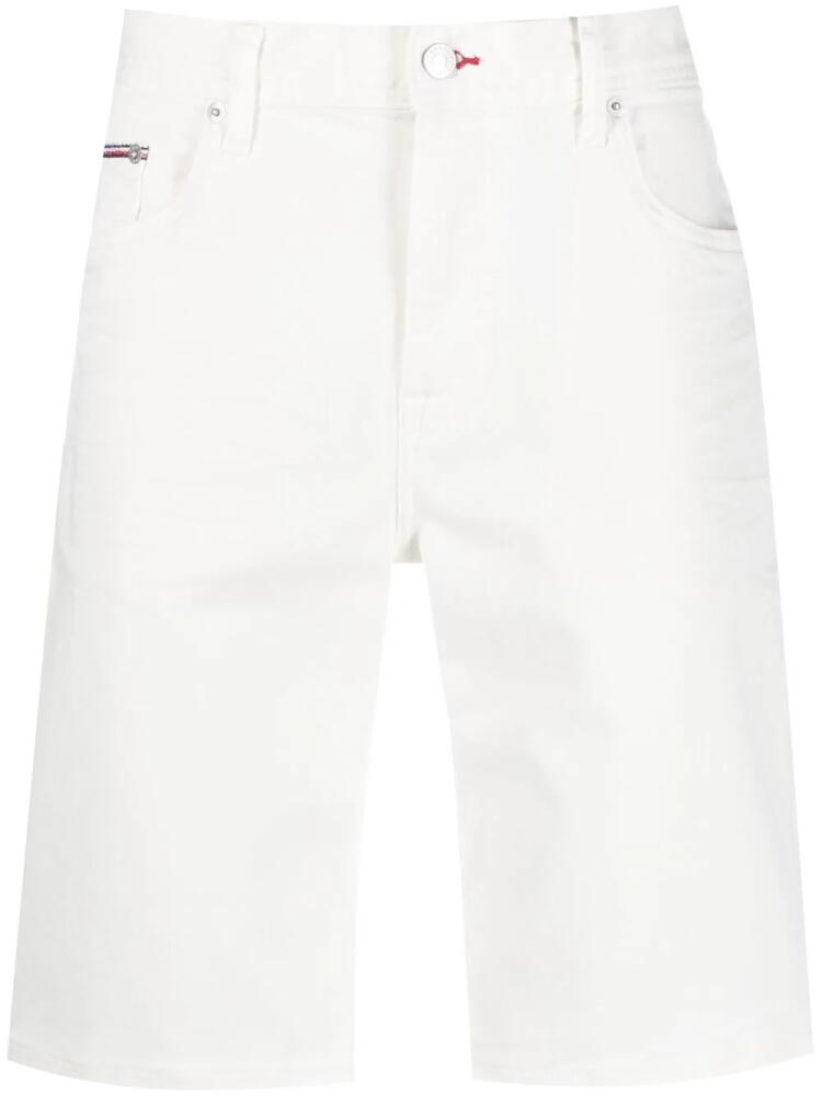 Tommy Hilfiger straight-leg cotton shorts - White Cover