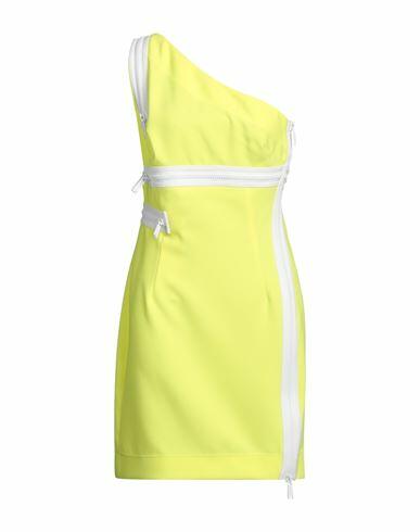 Dsquared2 Woman Mini dress Yellow Polyester, Polyurethane Cover